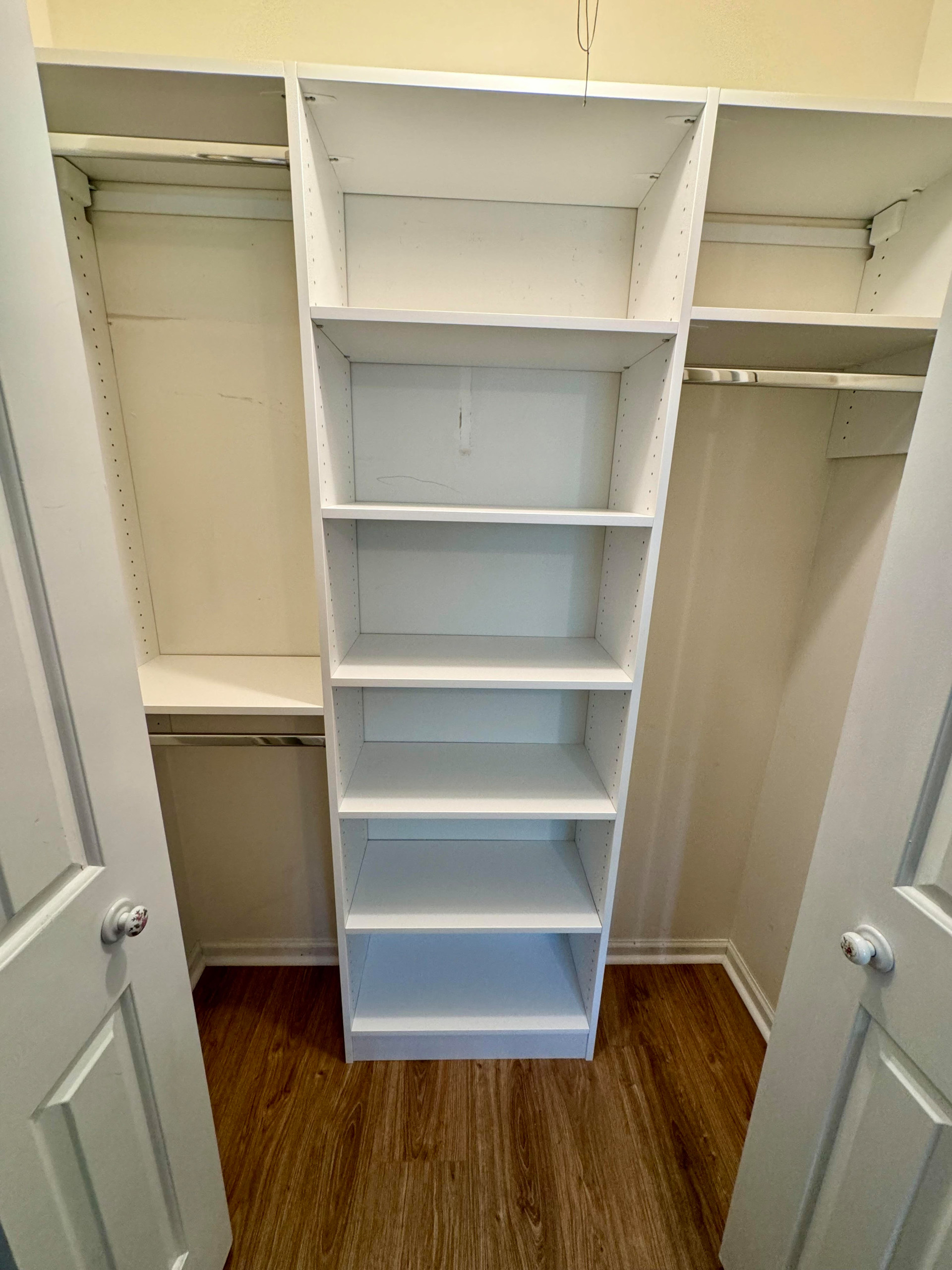 Primary Closet and Small Walk-in