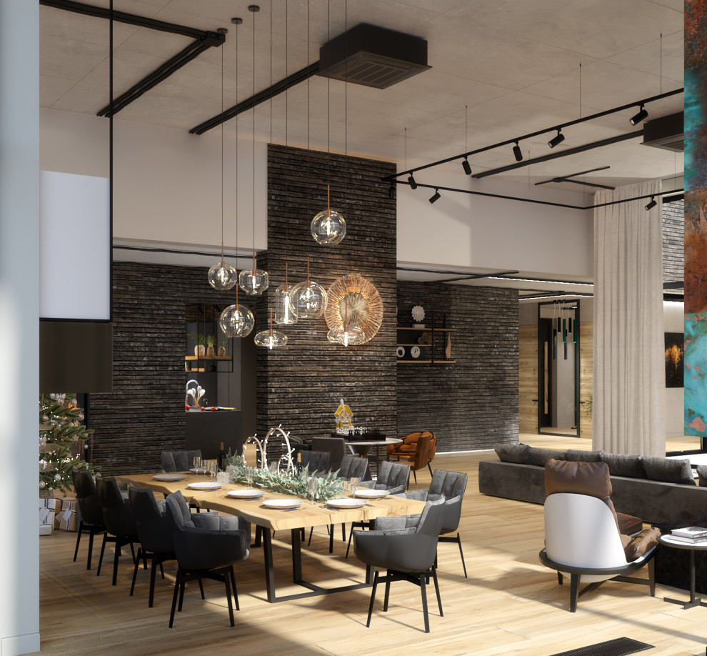 Дизайн проект загородного дома Репинские усадьбы