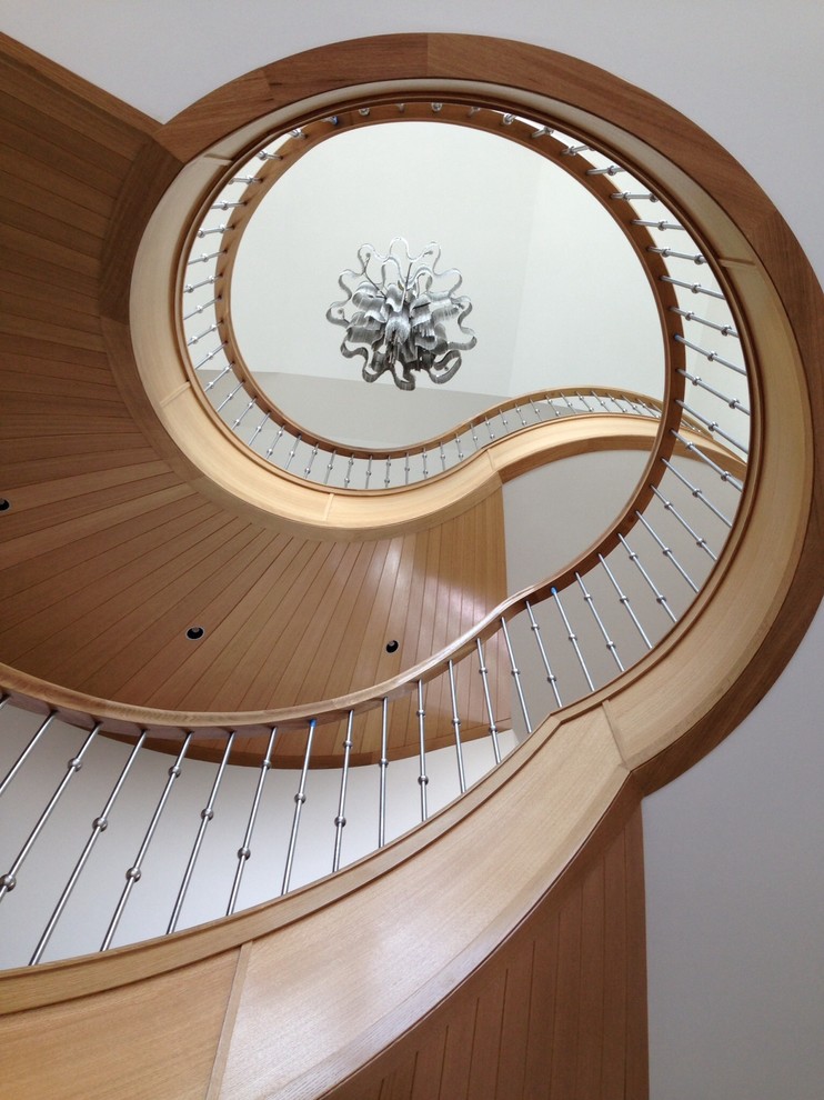 Inspiration for a contemporary staircase in Philadelphia.