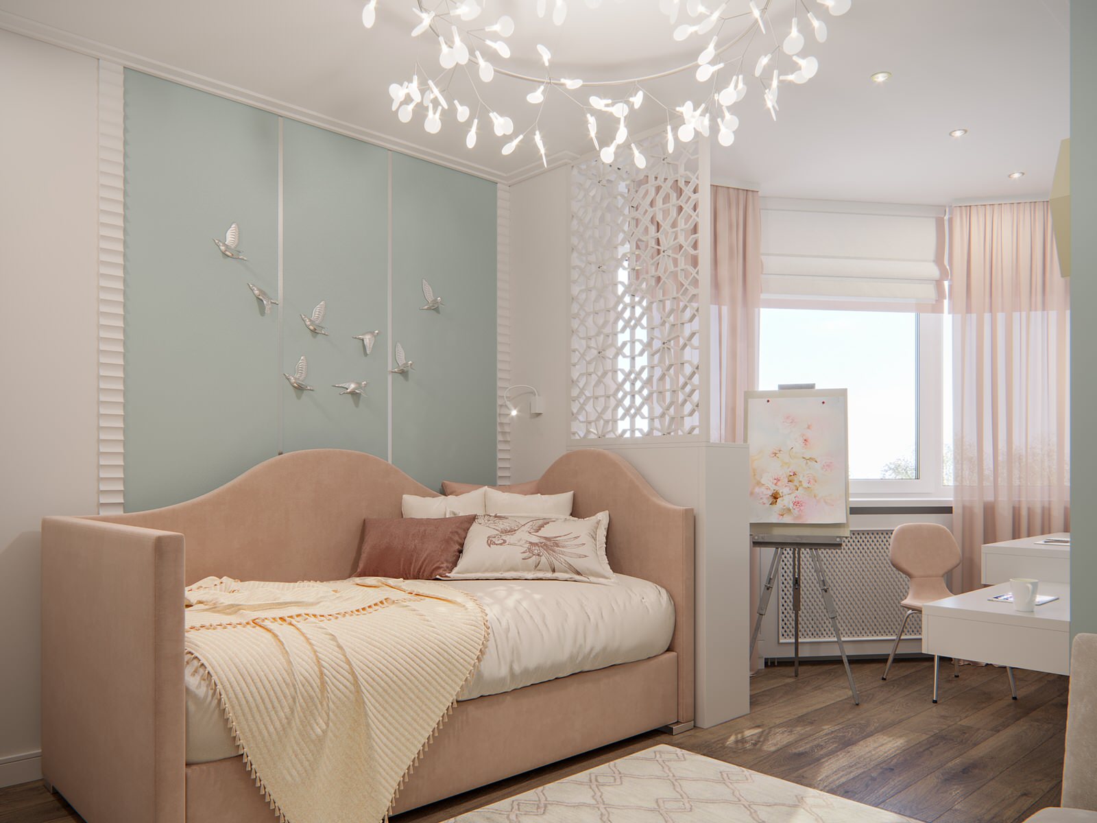 Уютная квартира в современном стиле для семьи с детьми