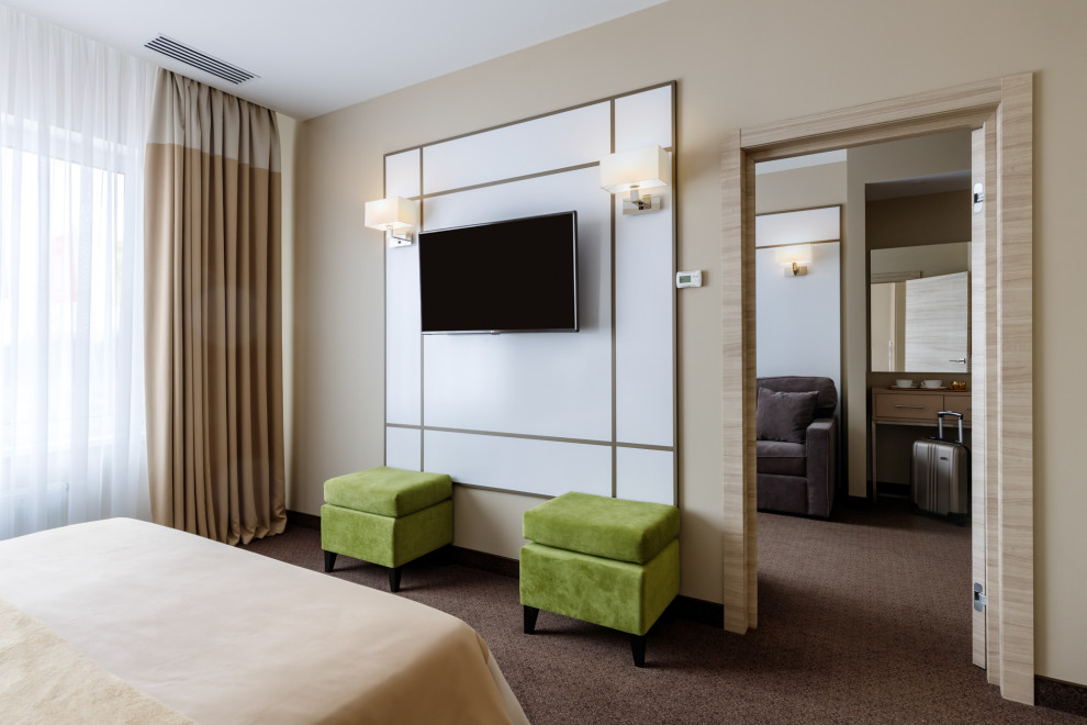 Мебель для гостиницы по проекту Елены Зориной