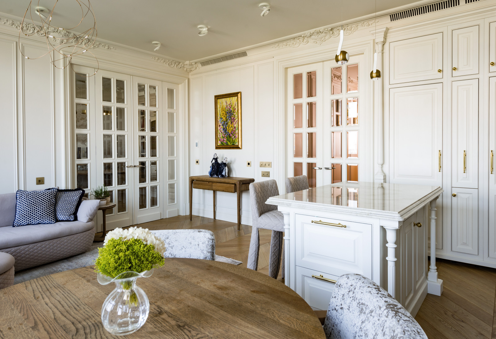 Мебельный проект "Воздушная классика".