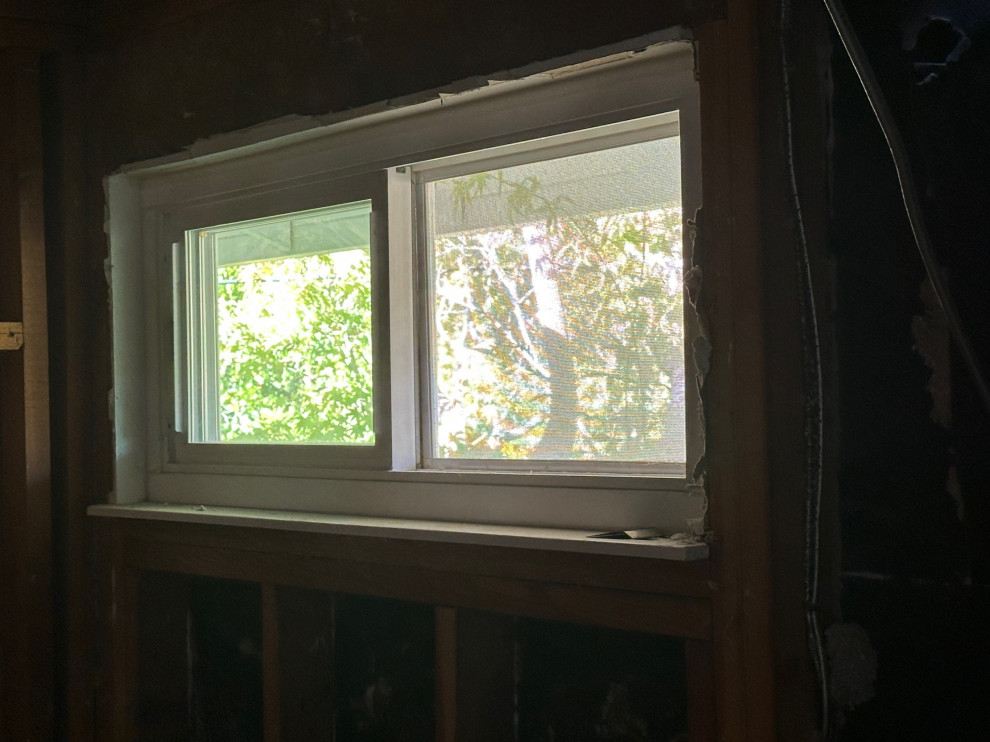How to tile around this window? | Houzz Forum