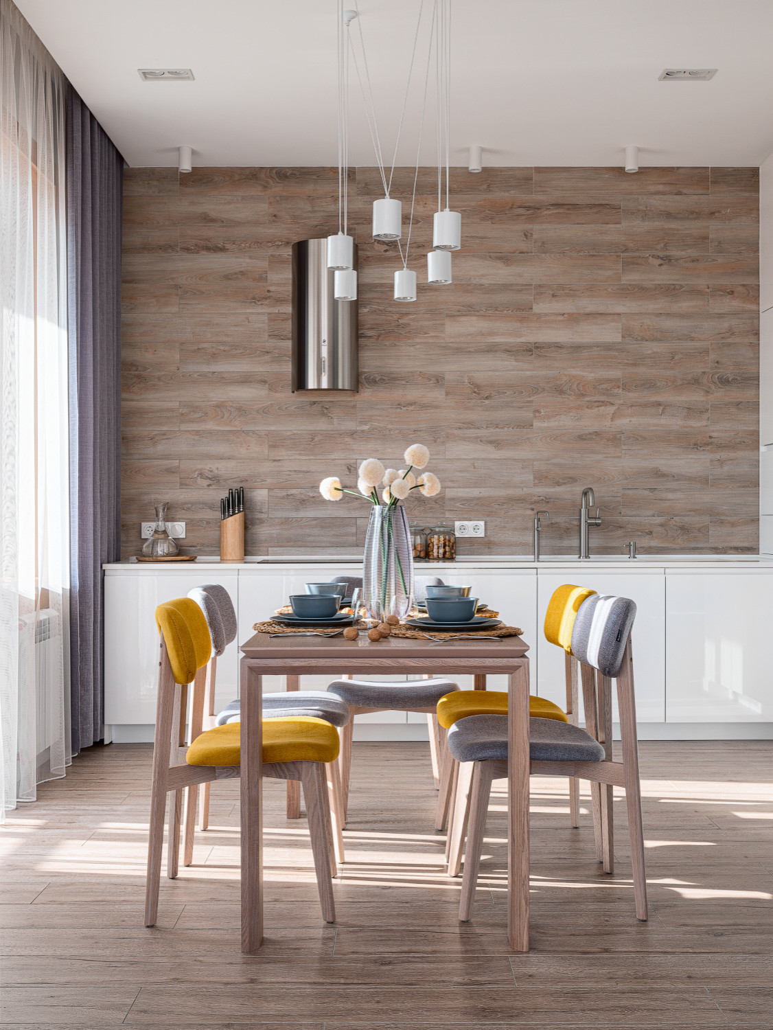 Дизайн-проект квартиры под названием "ПОД ЗНАКОМ ВОЗДУХА"