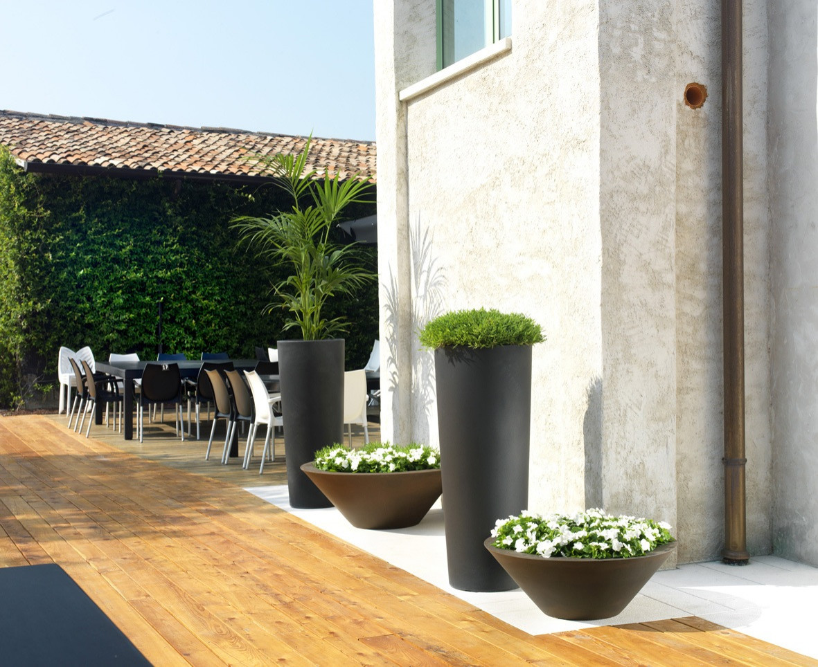 Кашпо из 3D пластика Teraplast