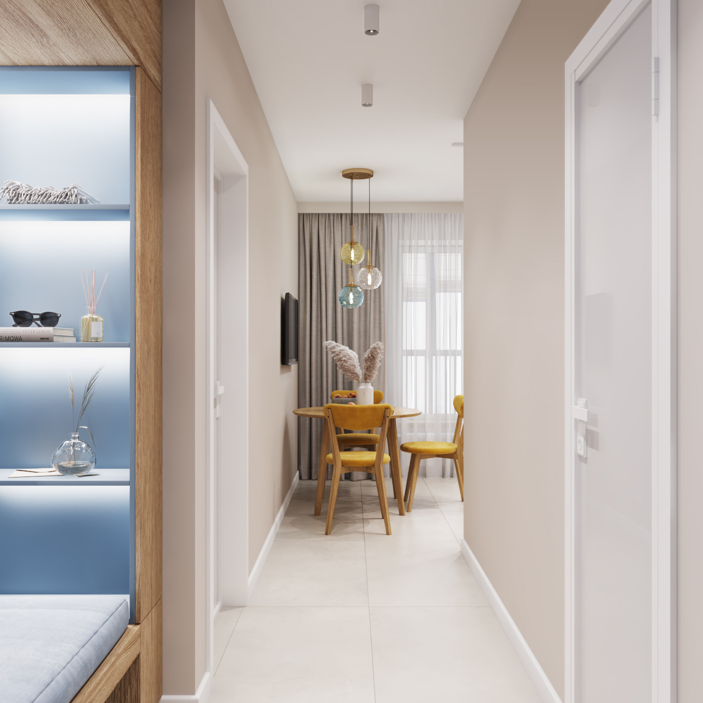 Дизайн-проект квартиры в ЖК Богатырь 3