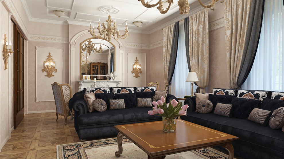 Гостиная в классическом стиле