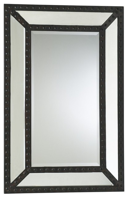 Cyan Design 42x27.5 Merlin Mirror in Autumn Rust