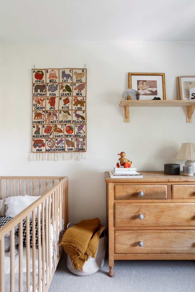 Пример оригинального дизайна: комната для малыша в классическом стиле