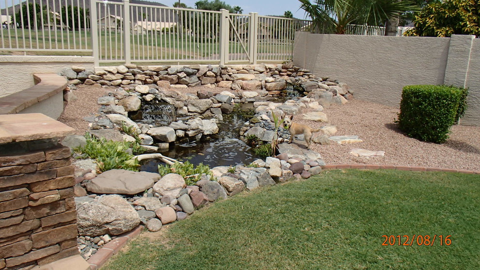 Home design - mediterranean home design idea in Phoenix