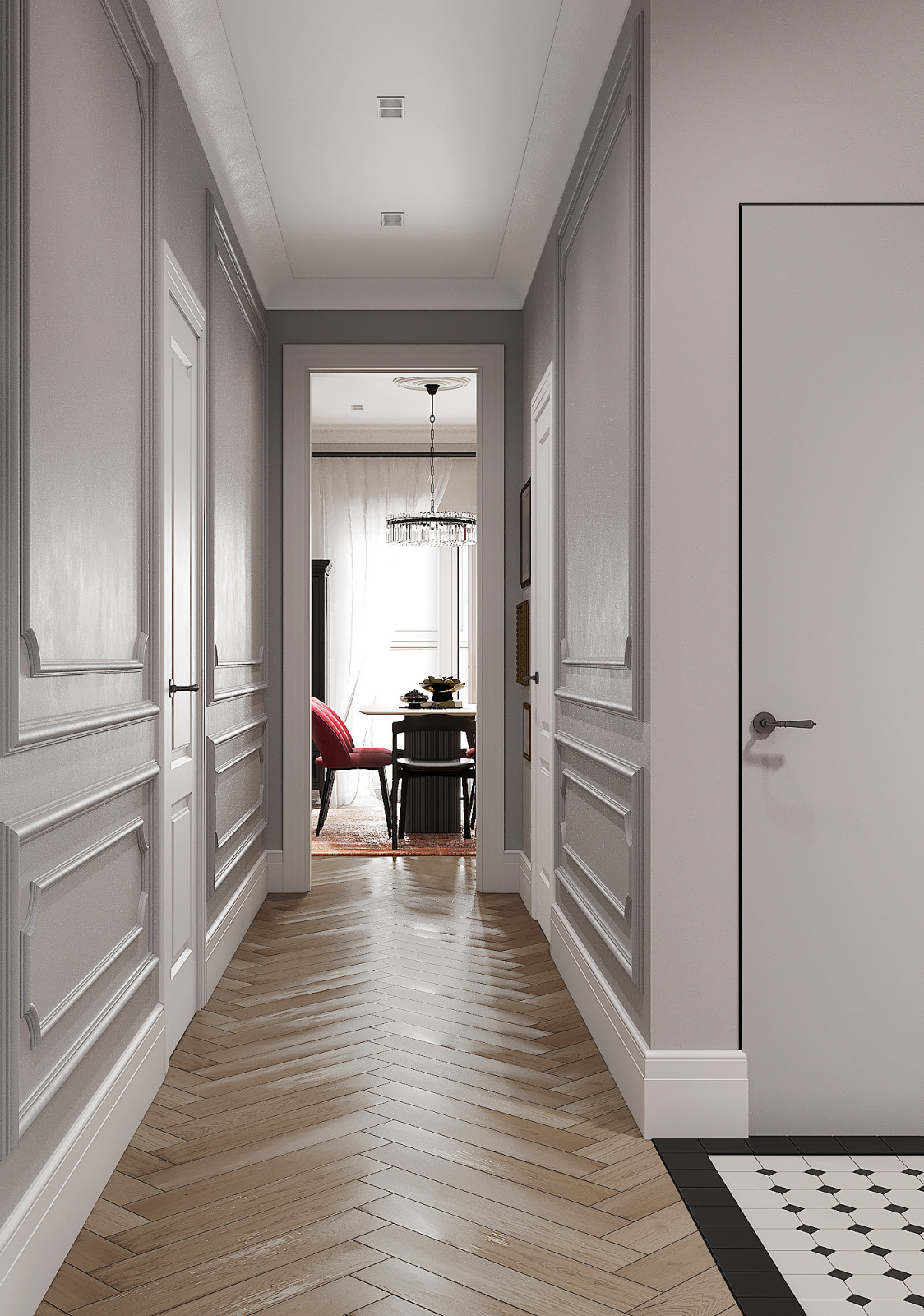 Дизайн проект квартиры в ЖК "Манхэттен"