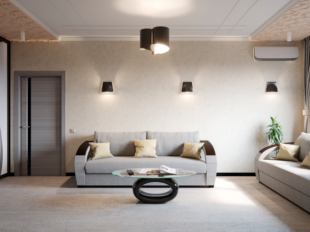 визуализация гостиной для дизайнера Лидии Подоксёновой