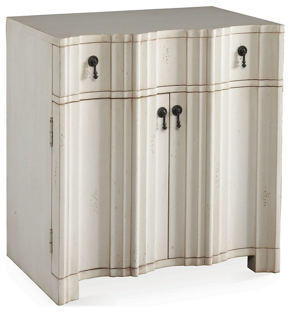 Anthology Nightstand, Distressed White