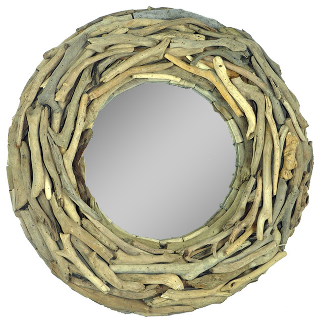 Natural Driftwood Mirror 61 Cm