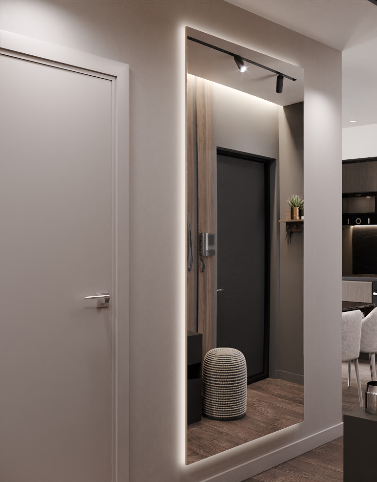 Дизайн-проект квартиры для молодой семьи в г. Москва