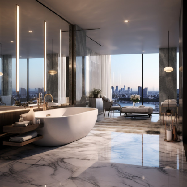 Bathroom Inspiration contemporary-badrum