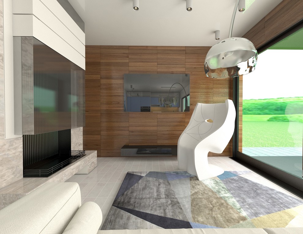 Дом "Куб" в стиле минимализм.