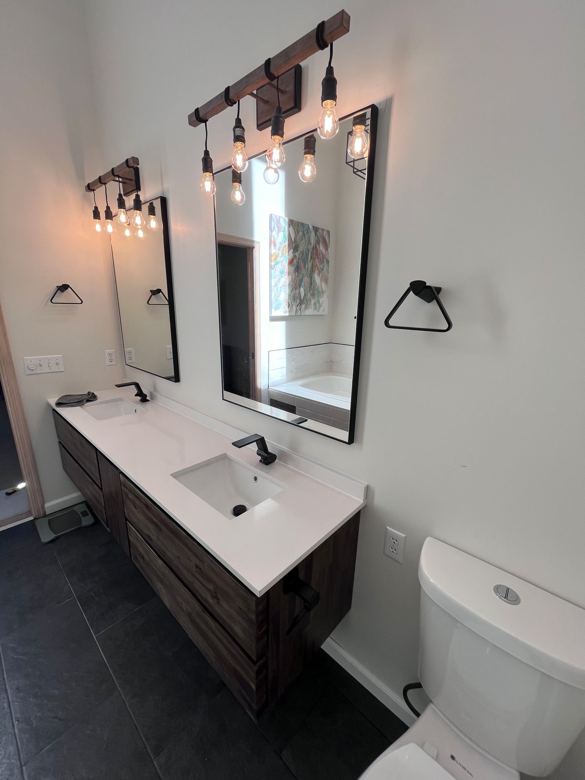 Master bathroom remodel