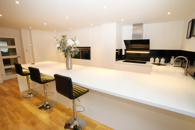 Leather Bar Stools trendy-koekken