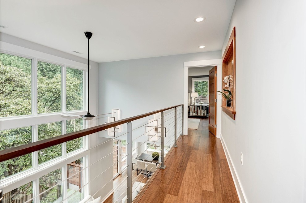Inspiration for a transitional home design remodel in DC Metro