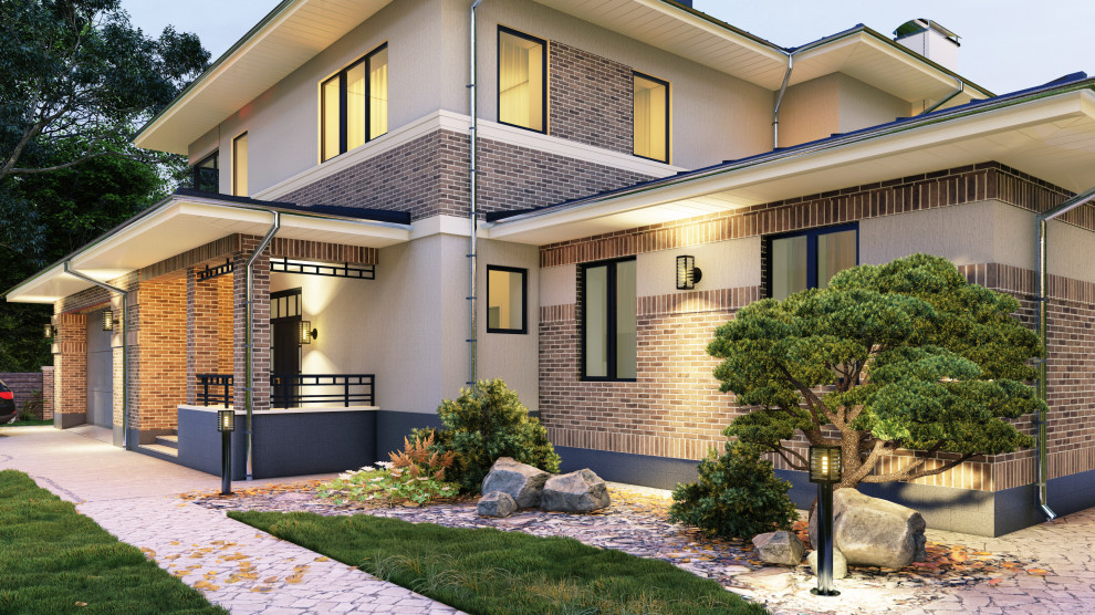 Проект дома в современном стиле