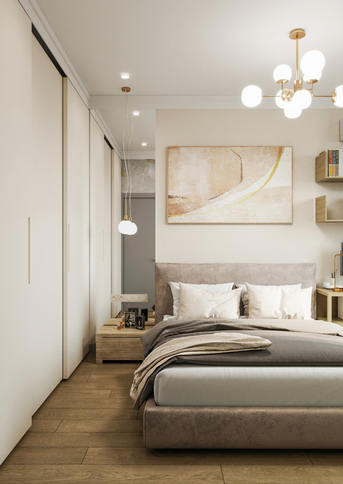 Визуализация спальни в ЖК Береговой