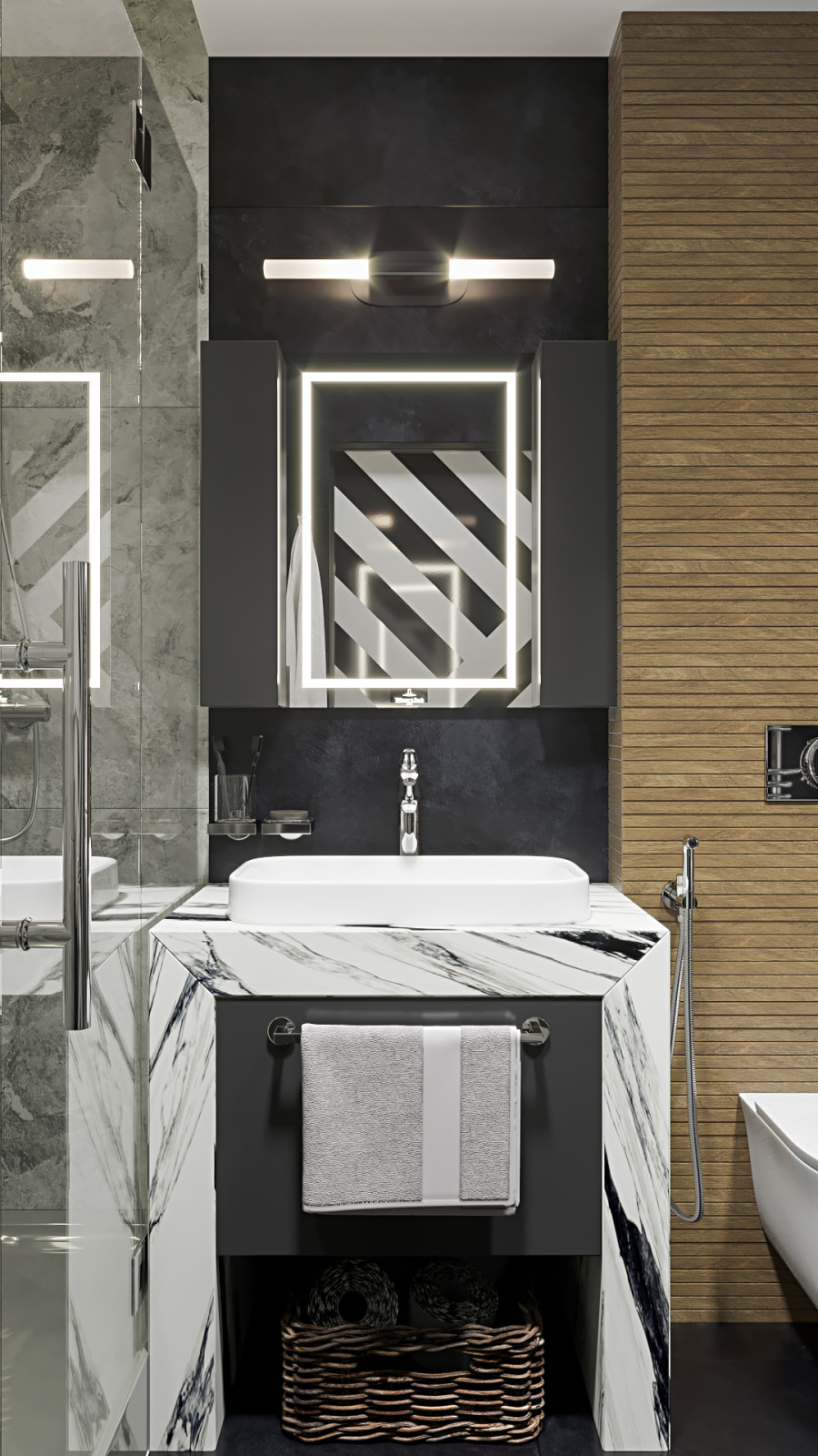 Черно-белое решение