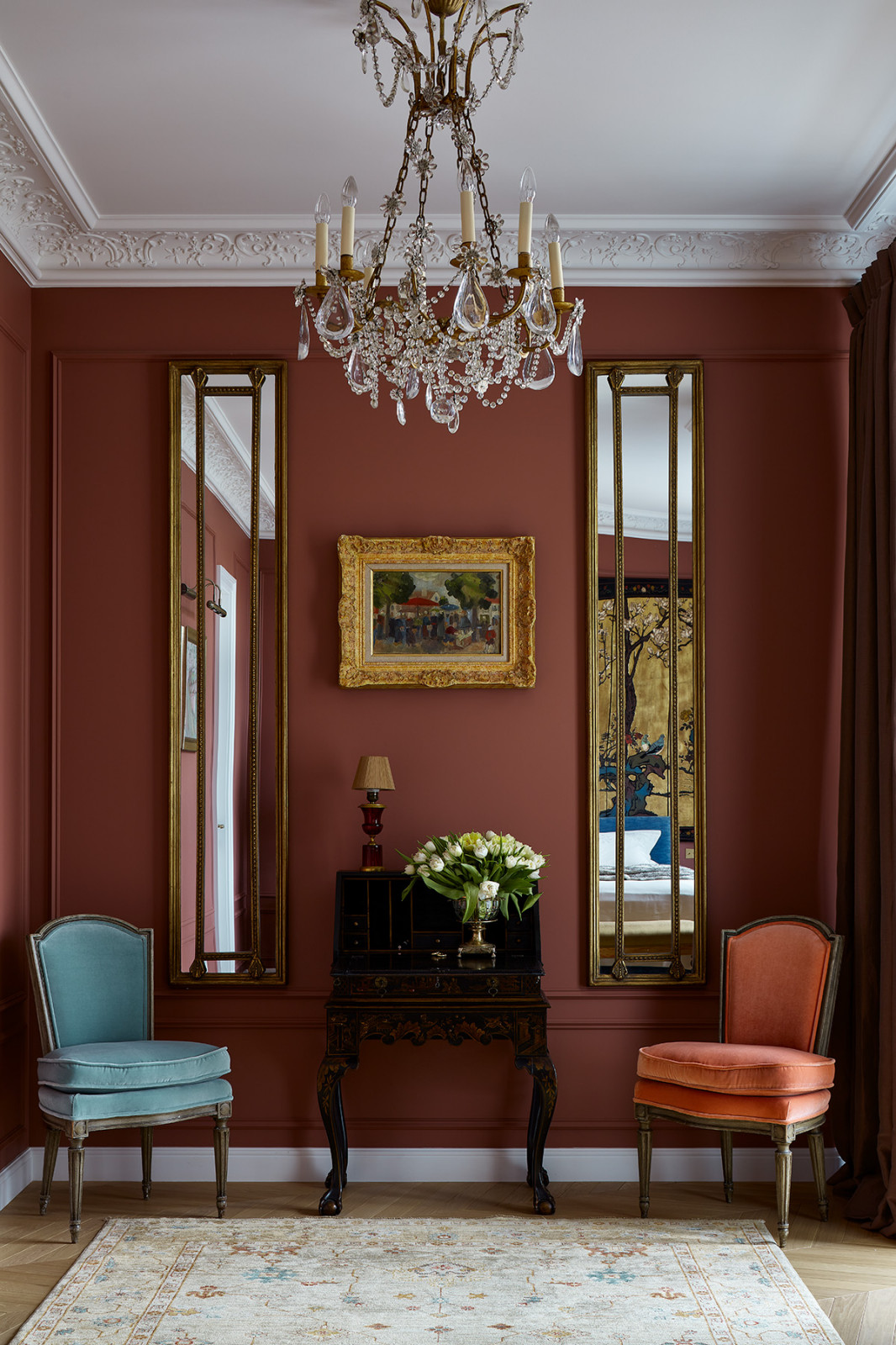 Квартира с китайской ширмой