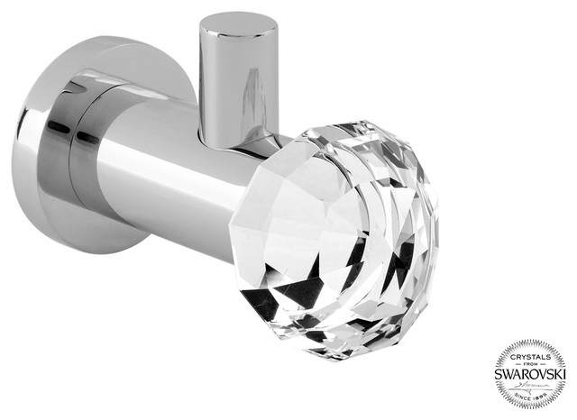 Rock Small Towel Robe Hook Swarovski Crystal Contemporary Rock Small Towel Robe Hook Swarovski