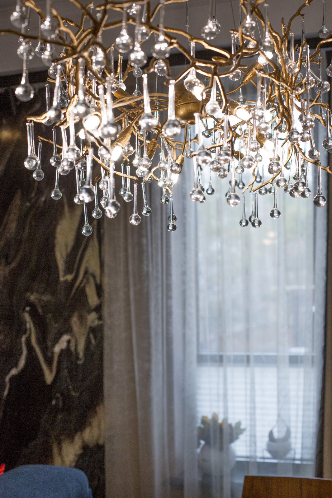 Квартира в Москве, современный стиль с элементами шика