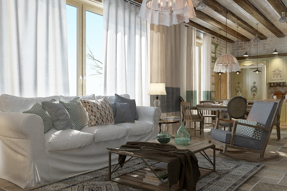 Загородный дом с печкой