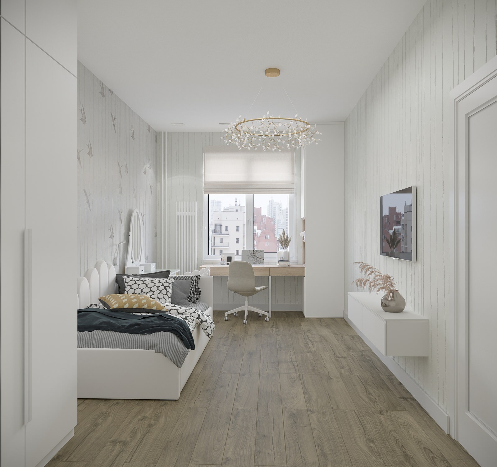 Квартира в современном стиле для молодой семьи