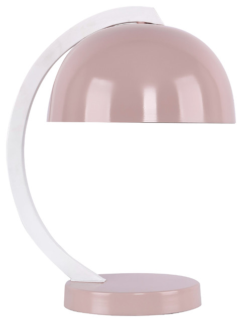 pastel pink desk lamp