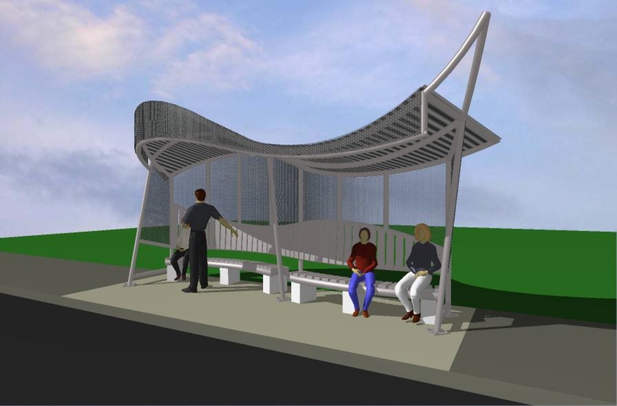 Pelican Park bus shelter