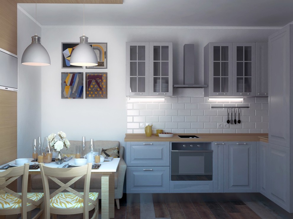 Двушка в однушке. Компактный и современный интерьер для семейной пары.