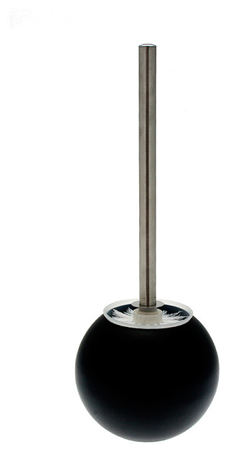 Brosse WC boule métal noir mat