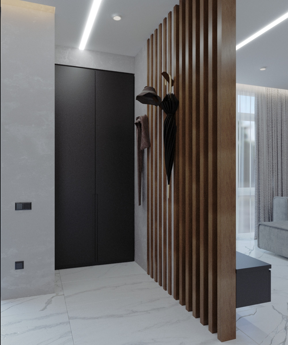 холл,1й этаж