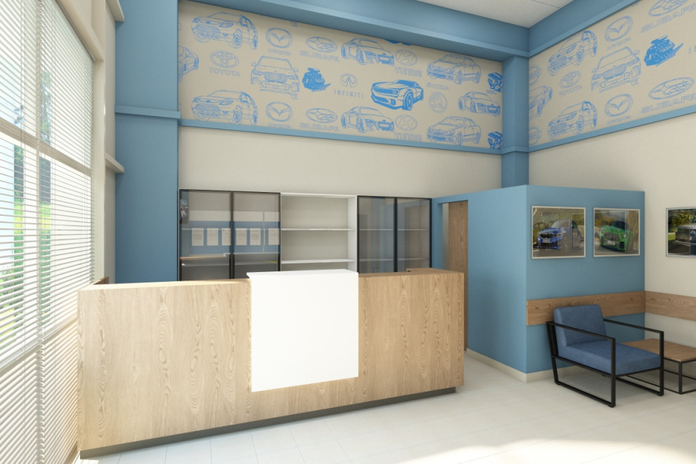 Рецепция автосервиса