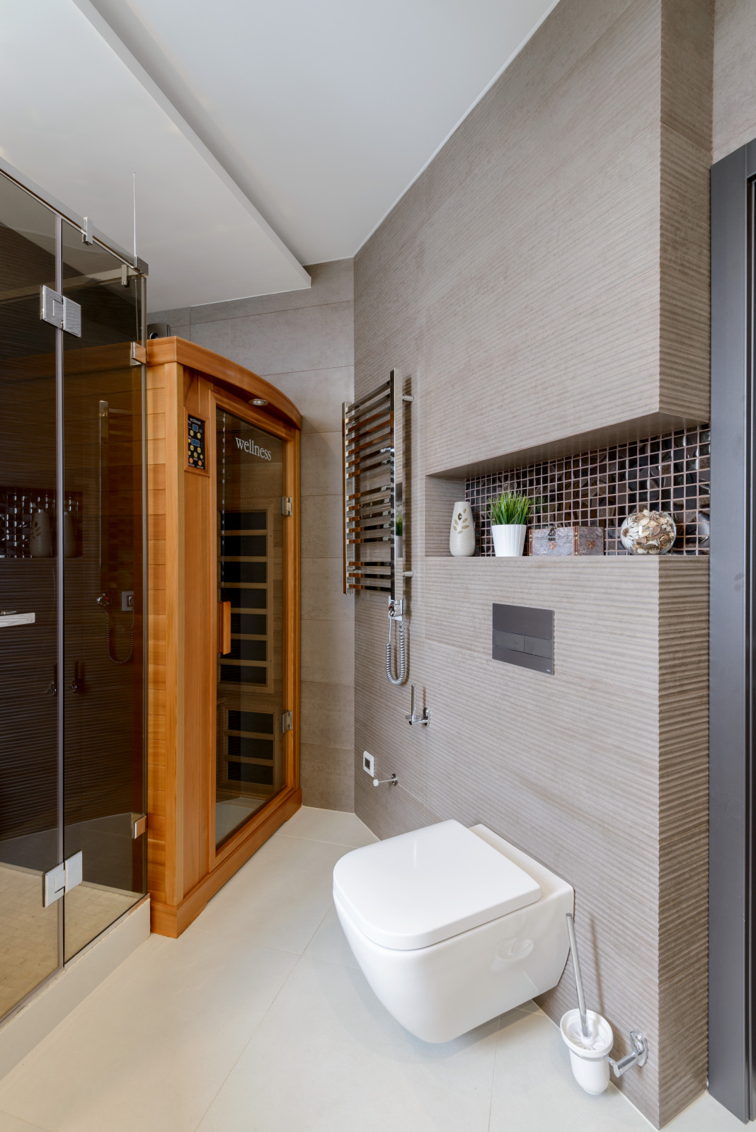 Трехкомнатная квартира-студия в современном стиле