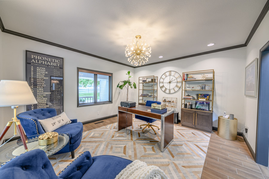 Home design - transitional home design idea
