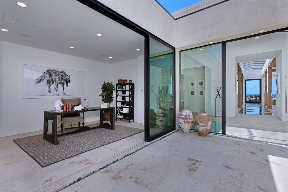 This is an example of a contemporary home design in Orange County.