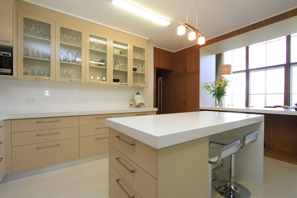 Transitional kitchen photo in DC Metro