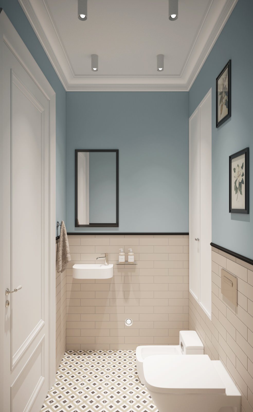 ЖК SCANDIS квартира с элементами неоклассики