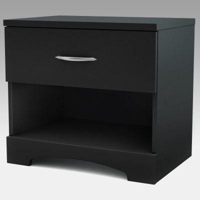 Step One Nightstand - Black