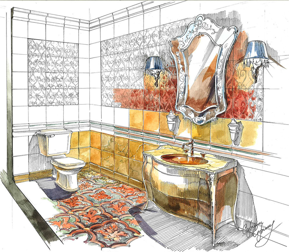 a privat house in french classic style