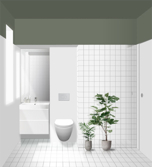 Meaux modern-badezimmer