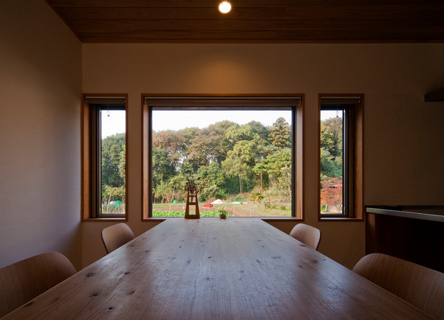 野田の里山に暮らす家 sala-da-pranzo