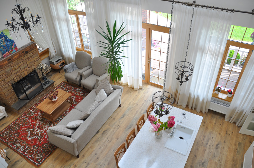 Вид со второго этажа