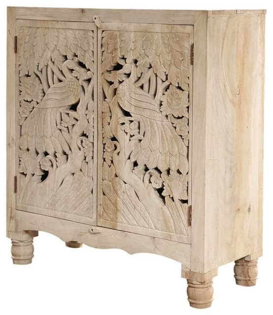 Rustic Solid Wood Storage Traditional Storage by