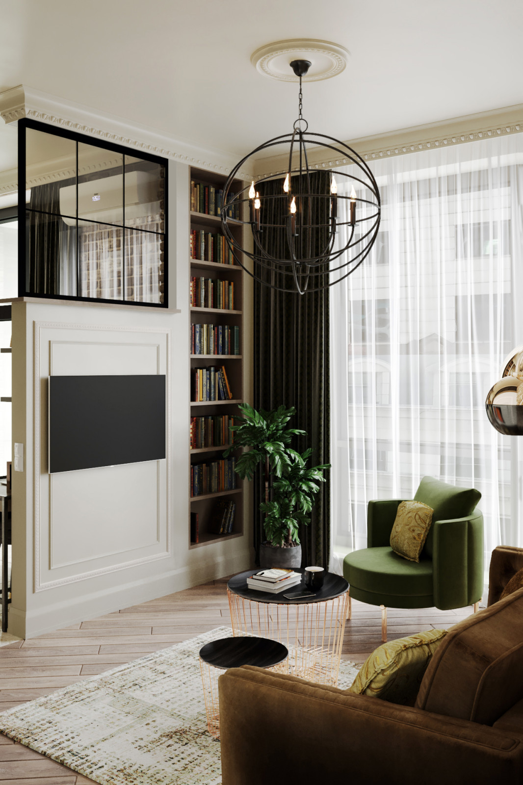 Квартира в ЖК Новочеремушкинский, 17 "Лофт & Классика" - 49,9 кв.м.